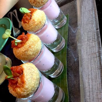 Dakshin - Shrimp puchka shots! - Indian Near Me - Washington, DC, District of Columbia Dakshin - Shrimp puchka shots! - Indian Near Me - Washington, DC, District of Columbia