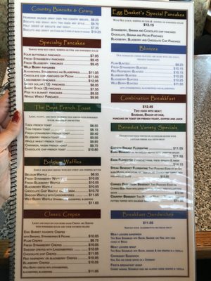 Menu photo 6 Egg Basket Pancake House Streamwood, IL