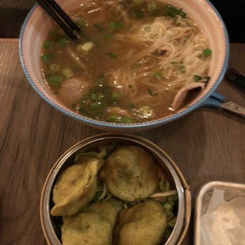 5ive Spice - Pho and vegetable fried dumplings - Vietnamese Near Me - Brooklyn, New York