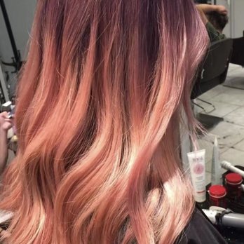 No1 Salon - Color gradient purple to pink by Micheal - Hair Salons Near Me - Chicago, Illinois No1 Salon - Color gradient purple to pink by Micheal - Hair Salons Near Me - Chicago, Illinois