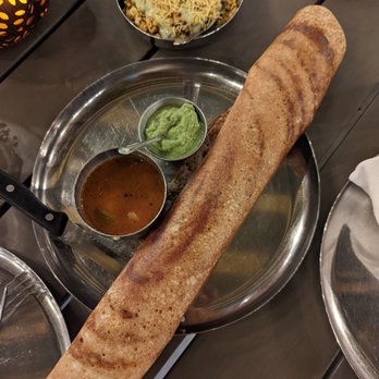 Ghee Indian Kitchen - Potato Masala Dosa - Indian Near Me - Miami, Florida