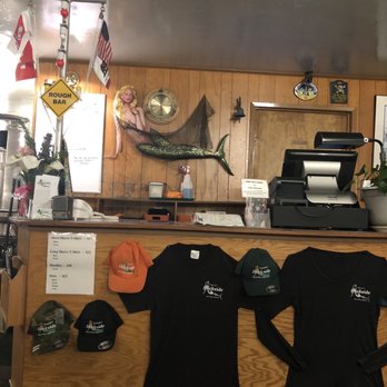 Tognazzini's Dockside - Inside the reception desk - Seafood Near Me - Morro Bay, California Tognazzini's Dockside - Inside the reception desk - Seafood Near Me - Morro Bay, California