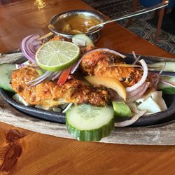 Masala Haus - Chicken tikka or tandoori chicken.  Excellent.   We also had samosas but we were so hungry they didn't survive long enough for a pic.