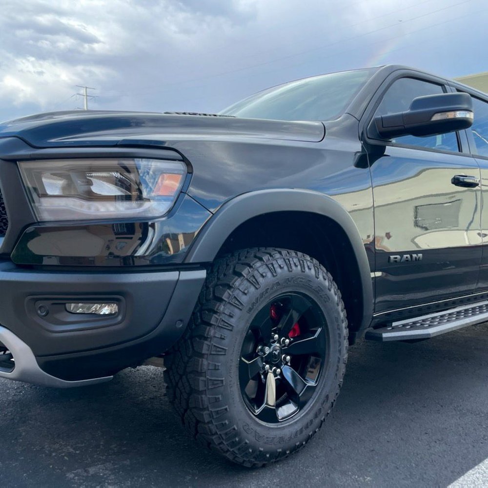 My Wheel Guy - After: Glossy Black on wheels and Red on calipers - Wheel & Rim Repair Near Me - Henderson, Nevada My Wheel Guy - After: Glossy Black on wheels and Red on calipers - Wheel & Rim Repair Near Me - Henderson, Nevada