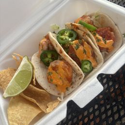 Shrimp tacos Shrimp tacos