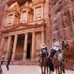 We Make Travel Easy - Sandra on a recent trip to Petra