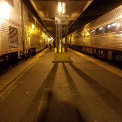 National Railroad Passenger Corporation - at the station
