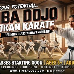 Simba Dojo - Arizona Shotokan Karate - Simba Dojo Shotokan Karate Ad
