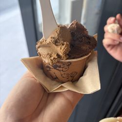 Amorino - Petit pot with cafe and two kinds of chocolate
