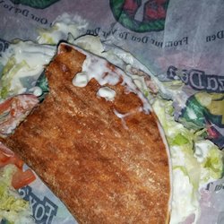 Fox's Pizza Den - Thus is supposed to be a Gyro