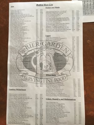 Menu photo 5 The Bier Garden Asheville, NC Menu photo 5 The Bier Garden Asheville, NC