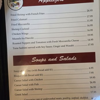 Frank's Grill - Seafood Near Me - Marathon, Florida