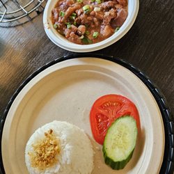 J & B Filipino/Asian Store - This is supposed to be Bicol Express. All I could taste was bagoong (could be closer to Binagoonan).