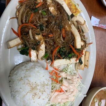 Seoul Bistro - Tofu japchae noodles - Korean Near Me - Tulsa, Oklahoma