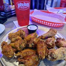 15 wings, 3 sauces 15 wings, 3 sauces