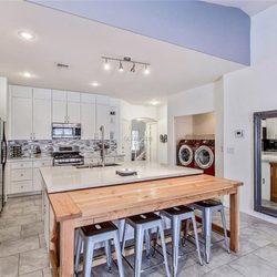 Kit Cabinets - shaker white stacked