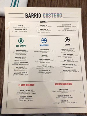 Menu photo 6 Barrio Costero Asbury Park, NJ Menu photo 6 Barrio Costero Asbury Park, NJ