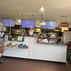 Dylan’s Pizza - The whole front counter