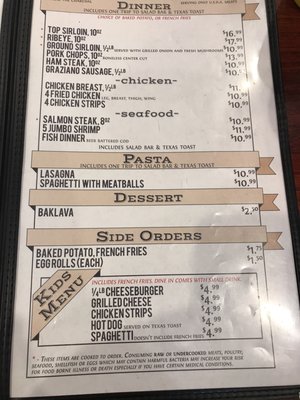 Menu photo 4 Winn's Pizza & Steakhouse Norwalk, IA Menu photo 4 Winn's Pizza & Steakhouse Norwalk, IA