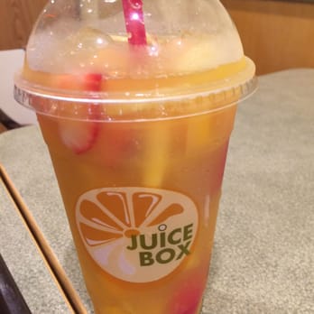 Juicy Box - Mixed fruit tea - Taiwanese Near Me - Houston, Texas Juicy Box - Mixed fruit tea - Taiwanese Near Me - Houston, Texas