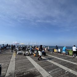 Pensacola Beach Gulf Pier - Fishing is everywhere for everyone
