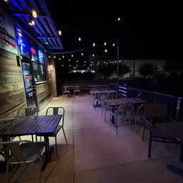Exterior outside entrance of Mountain Mike's Pizza - Outside seating - Santa Maria, California Exterior outside entrance of Mountain Mike's Pizza - Outside seating - Santa Maria, California