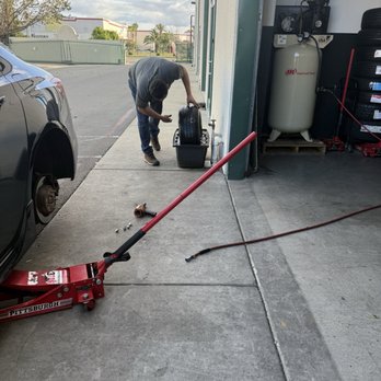 Guerrero's Tires - Checking tire for leaks - Tires Near Me - Lathrop, California Guerrero's Tires - Checking tire for leaks - Tires Near Me - Lathrop, California