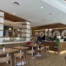 Buttercooky Bakery - Dining room and coffee counter.