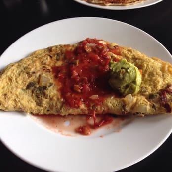 Oy! - Cowboy omelette with turkey bacon and chicken - Breakfast & Brunch Near Me - Atlanta, Georgia Oy! - Cowboy omelette with turkey bacon and chicken - Breakfast & Brunch Near Me - Atlanta, Georgia