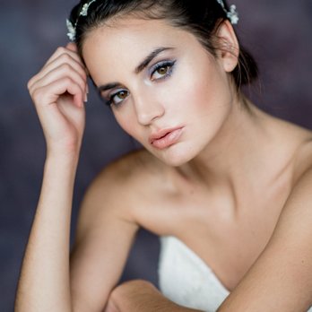 Maya Goldenberg - Photo by Whitney Heard Blair Nadeau Bridal adornements lookbook 2018 Makeup by Maya Goldenberg Model: Jessica M Dress: Catherine Langlois - Makeup Artists Near Me - Toronto, Ontario