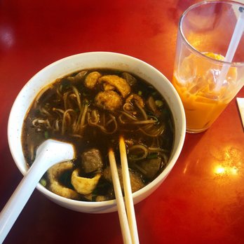 Siam Thao - Boat noodle combo and Thai tea - Thai Near Me - Sacramento, California Siam Thao - Boat noodle combo and Thai tea - Thai Near Me - Sacramento, California