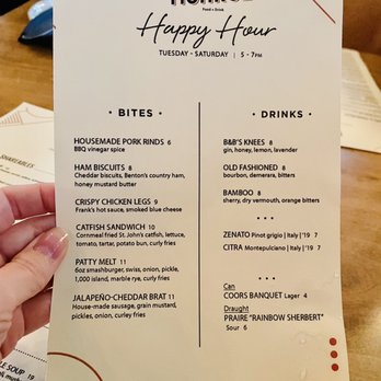 The Monroe - Happy Hour Menu - September 2021 - New American Near Me - Orlando, Florida The Monroe - Happy Hour Menu - September 2021 - New American Near Me - Orlando, Florida