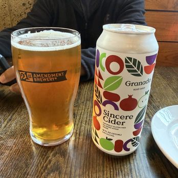 21st Amendment Brewery - Blood orange IPA and Sincere Pomegranate Cider - Brewpubs Near Me - San Francisco, California