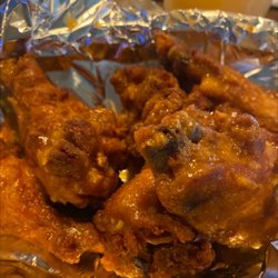 The Rustic Hut - Mango Habanero wings
