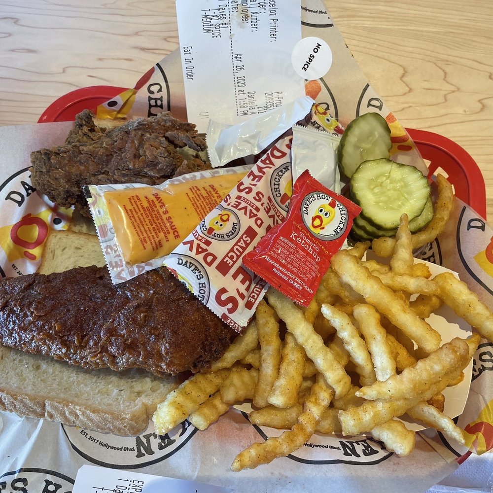 Dave's Hot Chicken - Chicken Shop Near Me - Santa Clara, California