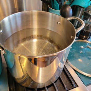 Truffle Shuffle - Step 1 boil water (add salt just before adding uncooked pasta not now) - Specialty Food Near Me - Oakland, California