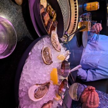 COTE Miami - Tasty appetizers ("Korean bacon" and oysters) - Korean Near Me - Miami, Florida
