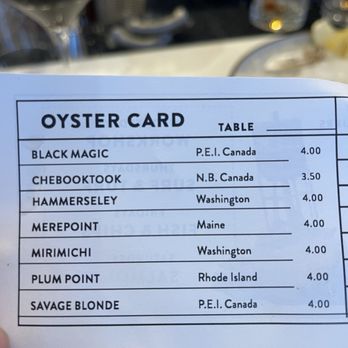 Brine Oyster House - Black Magic was my favorite - Seafood Near Me - Grosse Pointe Park, Michigan