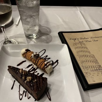 Luigi’s Italian Restaurant - Cannoli and nutella cheesecake - Italian Near Me - Liberty, Missouri Luigi’s Italian Restaurant - Cannoli and nutella cheesecake - Italian Near Me - Liberty, Missouri
