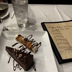 Luigi’s Italian Restaurant - Cannoli and nutella cheesecake