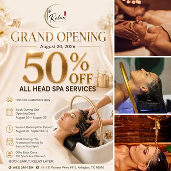Relax Spa - Day Spas Near Me - Arlington, Texas Relax Spa - Day Spas Near Me - Arlington, Texas
