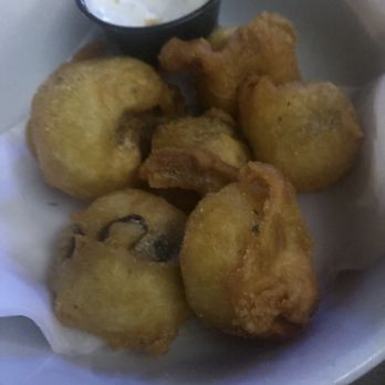 Fronk's - Deep fried mushrooms-  the BOMB   appetizer - Burgers Near Me - Bellflower, California