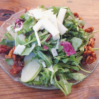 Eclipse di Luna - Buckhead - Aaugula salad with candied walnuts, green apples, and cheese: A light accompaniment to some of the heartier options we had. - Tapas Bars Near Me - Atlanta, Georgia