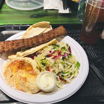 Sult'an Pepper - Downtown - The beef Kabob was super tasty. Must try the chicken kabob too. - Mediterranean Near Me - Houston, Texas