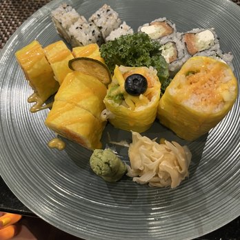 Osushi - Ardmore - Golden Mango Roll and Philly roll - Sushi Bars Near Me - Ardmore, Pennsylvania