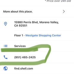 Shell - Posted phone # is disconnected, what a bummer with trying to reconcile this issue!!!