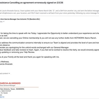 HOTWORX - San Antonio - Email from Lori Ann Garcia-Alvarado. - Yoga Near Me - San Antonio, Texas HOTWORX - San Antonio - Email from Lori Ann Garcia-Alvarado. - Yoga Near Me - San Antonio, Texas