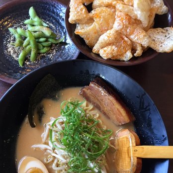 Marumen - Miso Ramen with Chicharrones - Ramen Near Me - Fairfax, Virginia Marumen - Miso Ramen with Chicharrones - Ramen Near Me - Fairfax, Virginia