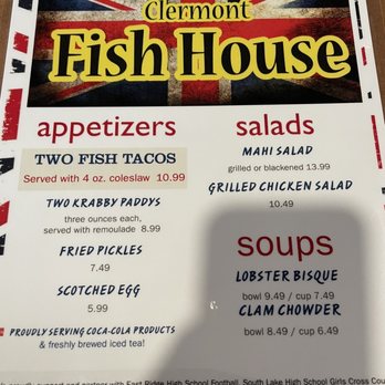 Clermont Fish House - Fish & Chips Near Me - Clermont, Florida Clermont Fish House - Fish & Chips Near Me - Clermont, Florida