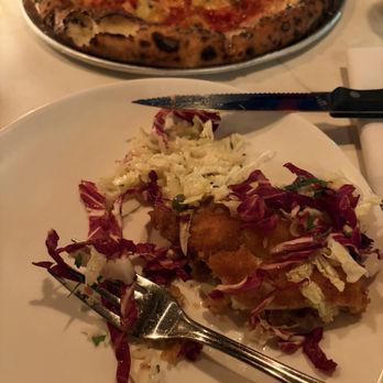 Wooden City - Pepperoni pizza and the chicken schnitzel - Tapas/Small Plates Near Me - Birmingham, Alabama Wooden City - Pepperoni pizza and the chicken schnitzel - Tapas/Small Plates Near Me - Birmingham, Alabama